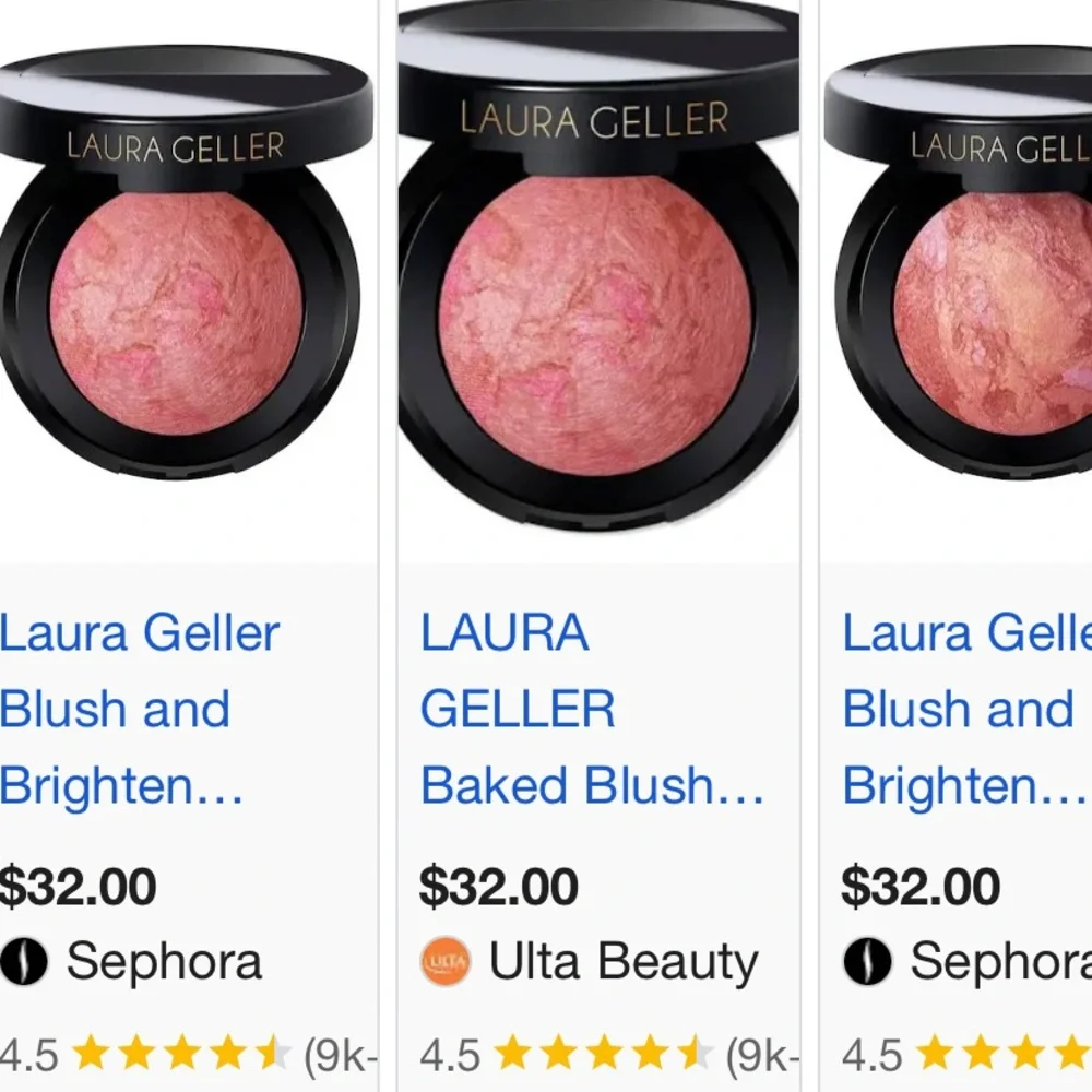 Laura Geller achieve luminous